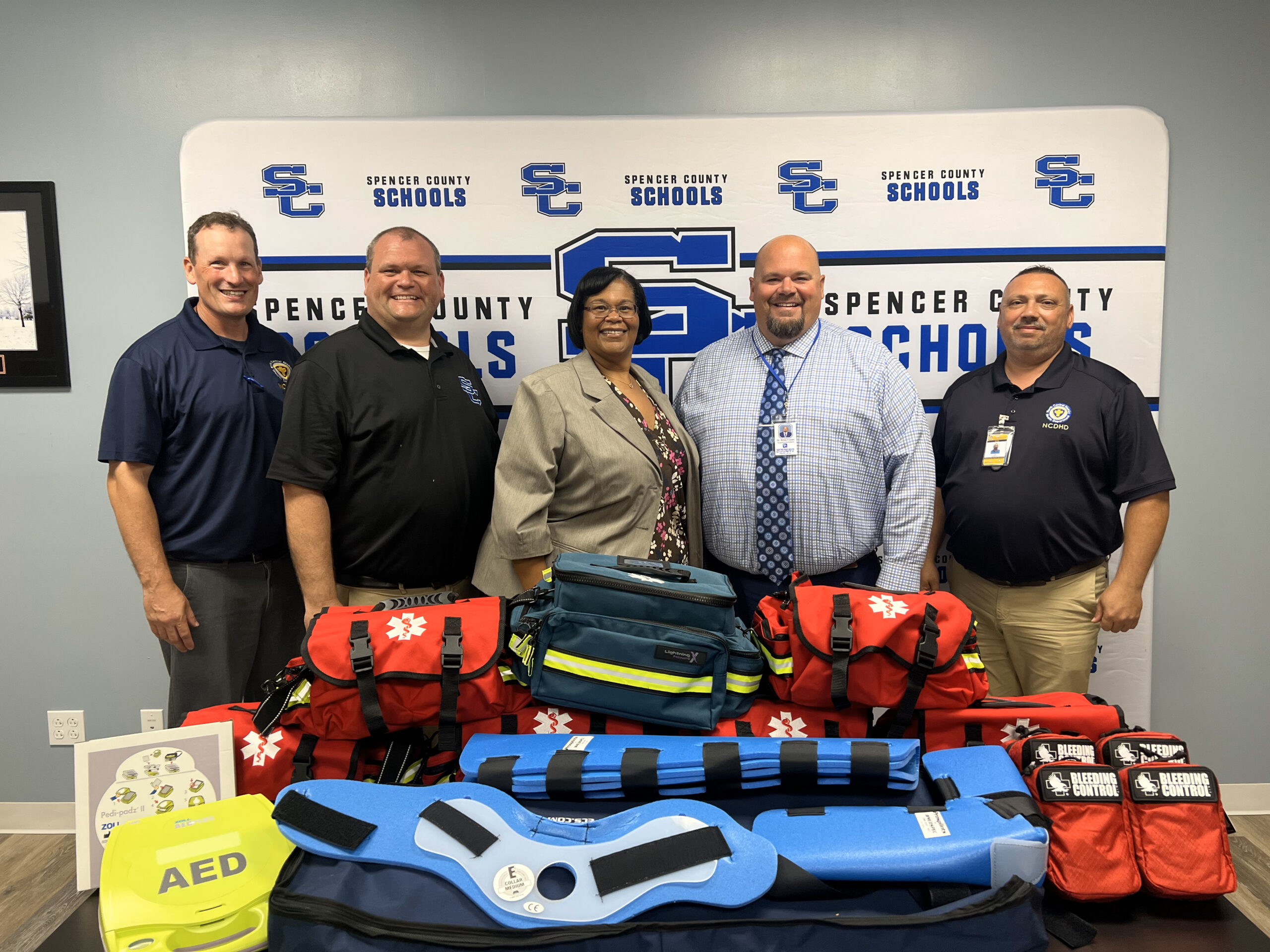 NCDHD secures more than $150,000 in preparedness supplies for schools